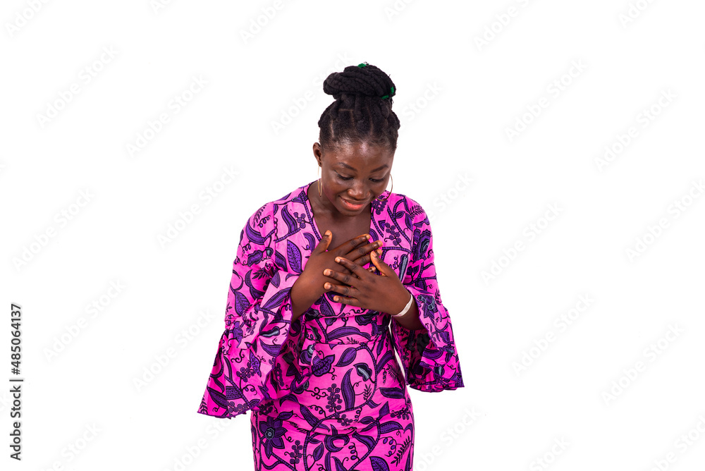 portrait of a beautiful happy african woman. portrait of a beautiful happy african woman.