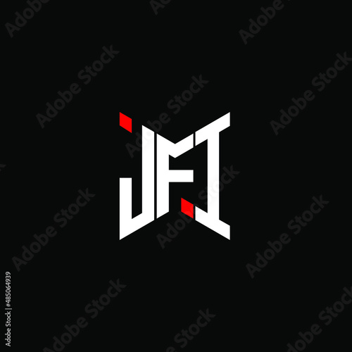 JFI letter logo creative design with vector graphic photo