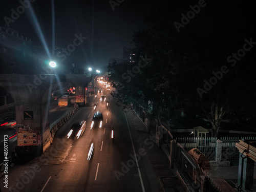 Night city lights © Navanidhi