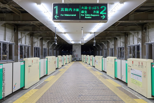 地下鉄南北線 南平岸駅 photo