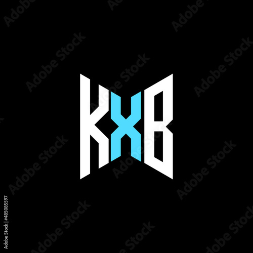 KXB letter logo creative design. KXB unique design photo