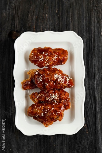 Dakgangjeong, Korean Sweet and Sour Chicken photo