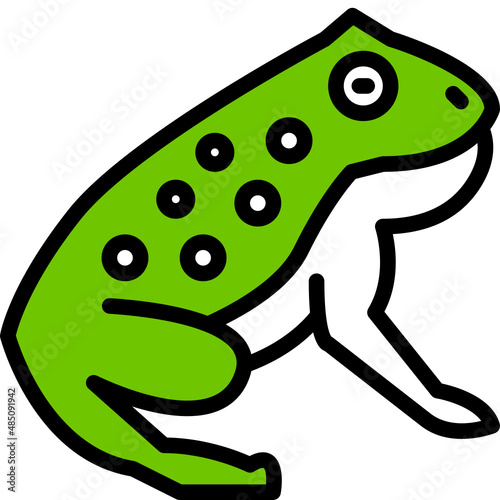 frog one color icon