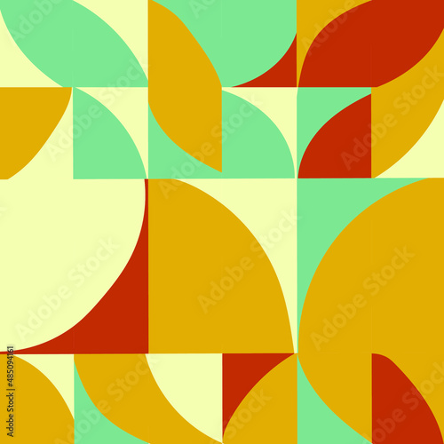 Abstract geometric pattern generative computational art vector illustration