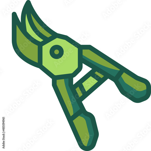 secateurs Two Tone icon