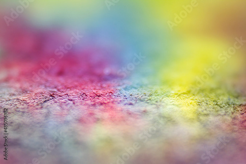 Extreme close up of watercolor o paper texture