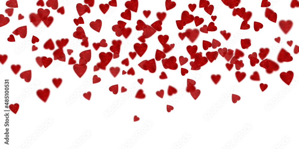 Recurso grafico para el día de San Valentín. Fondo o banner de corazones en distintos tamaños. Corazones diseño de confeti. Recurso con espacio para texto e imagen Recurso grafico para el día de San Valentín. Fondo o banner de corazones en distintos tamaños. Corazones diseño de confeti. Recurso con espacio para texto e imagen