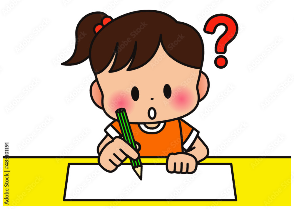 勉強,書く,宿題,発見,小学校,小学生,子供,テスト