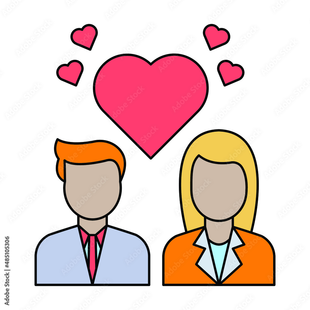 Valentines Couple Vector icon which is suitable for commercial work and easily modify or edit it
Valentines Couple Vector icon which is suitable for commercial work and easily modify or edit it