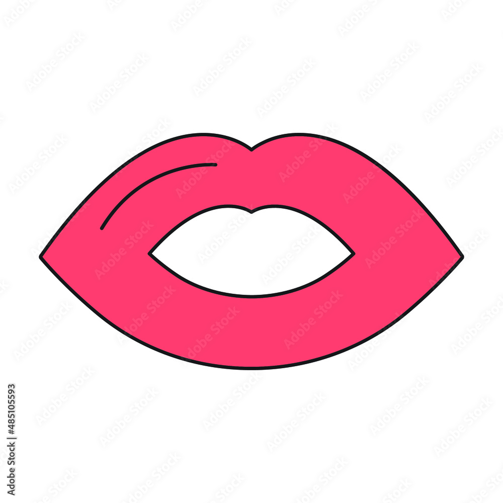 Kiss Lips Vector icon which is suitable for commercial work and easily modify or edit it
Kiss Lips Vector icon which is suitable for commercial work and easily modify or edit it