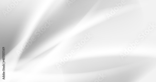 White abstract curve flows light shape background. Website, banner and brochure background. Vector illustration