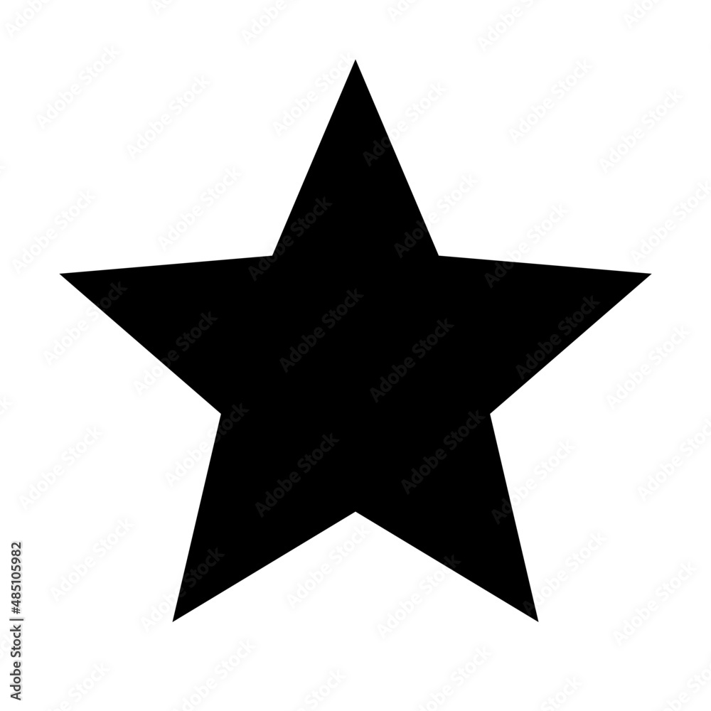 Star, Star Vector, Star Symbol, Star Icon Stock Vector | Adobe Stock