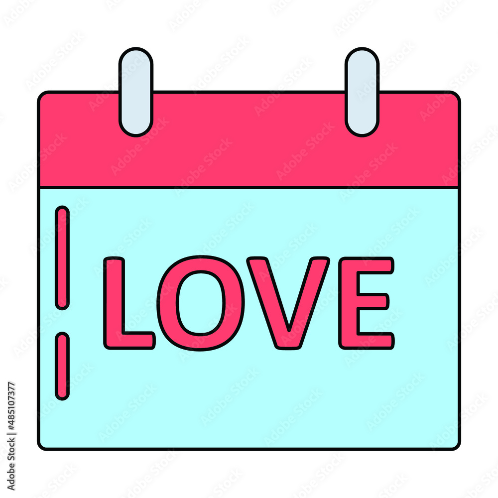 Valentines Calendar Vector icon which is suitable for commercial work and easily modify or edit it
Valentines Calendar Vector icon which is suitable for commercial work and easily modify or edit it