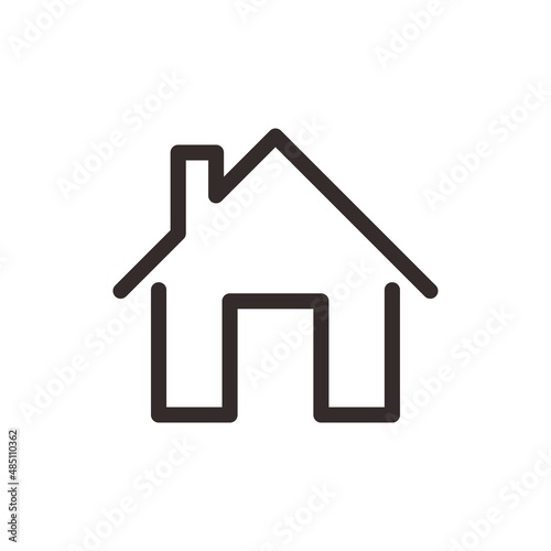 minimal house icon - website symbol - vector site sign - ui home icon - home creative icon minimalist