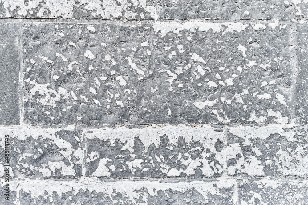 Obraz premium Stone brick wall surface background