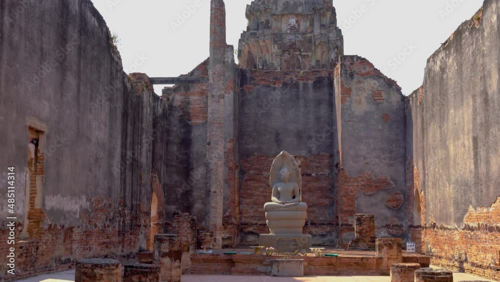 Ancient Thai Buddhist Name Wat Phra Sri Rattana Mahathat in Lop Buri,Thailand, Amazing Thailand travel concept. Ancient Thai Buddhist Name Wat Phra Sri Rattana Mahathat in Lop Buri,Thailand, Amazing Thailand travel concept.