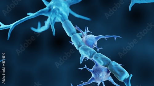 Foto Microglia in pathogenesis of multiple sclerosis