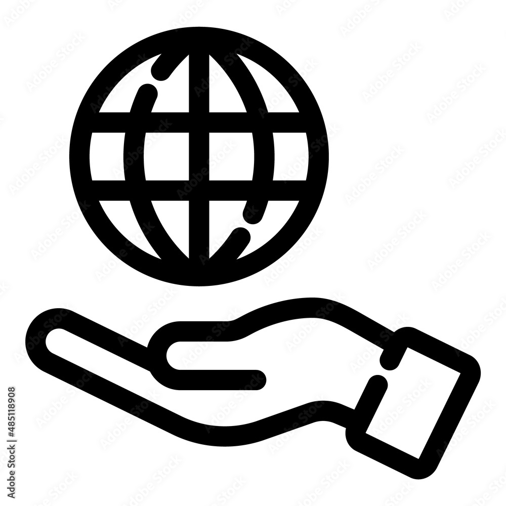 Business Flat Icon Isolated On White Background Business Flat Icon Isolated On White Background