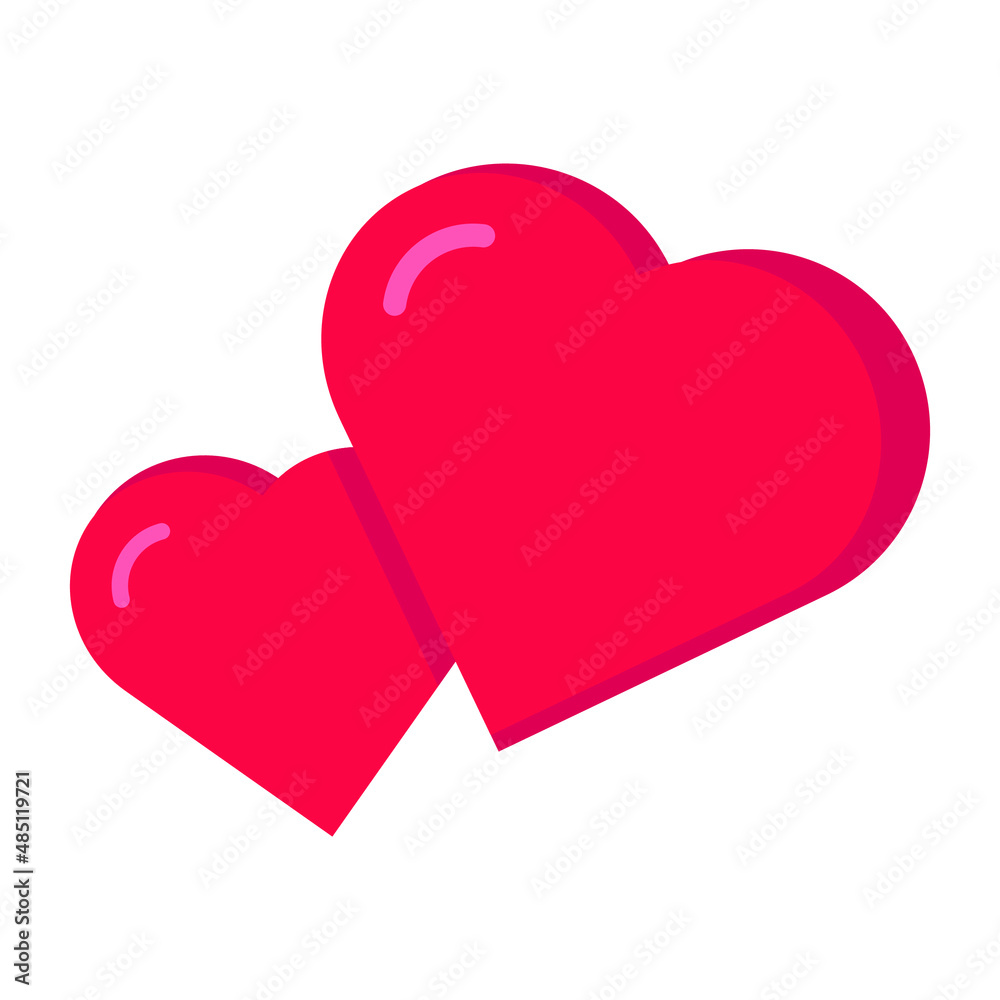 Double Heart Vector icon which is suitable for commercial work and easily modify or edit it
Double Heart Vector icon which is suitable for commercial work and easily modify or edit it
