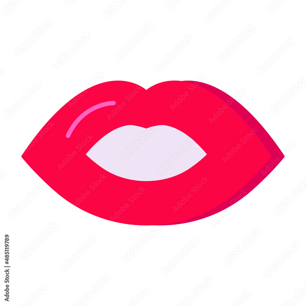Kiss Lips Vector icon which is suitable for commercial work and easily modify or edit it
Kiss Lips Vector icon which is suitable for commercial work and easily modify or edit it