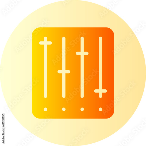 mixing gradient icon
