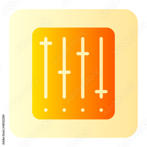 mixing gradient icon