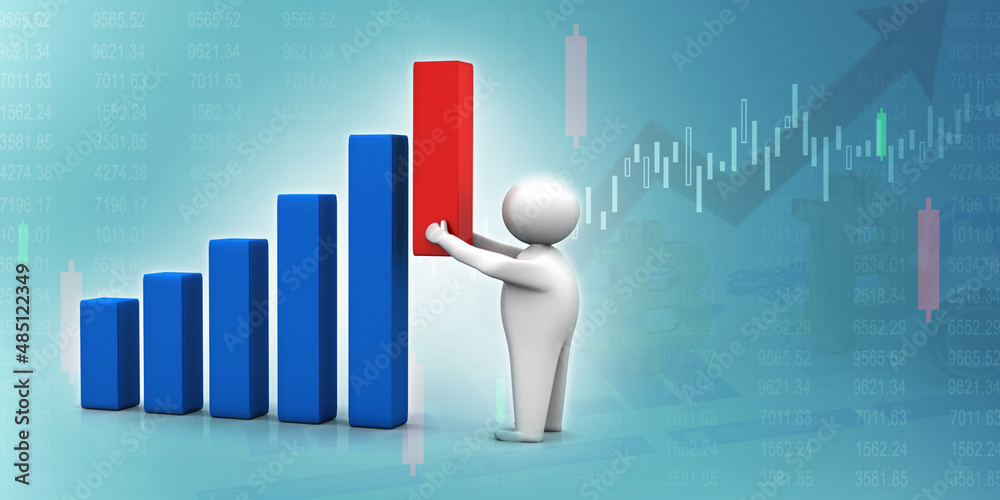3d rendering business man with pie graph
3d rendering business man with pie graph