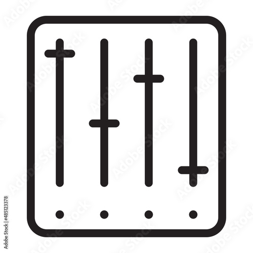 mixing line icon