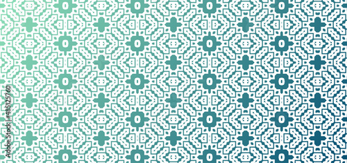 blue gradient ornament pattern background