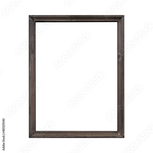 Empty wooden frame