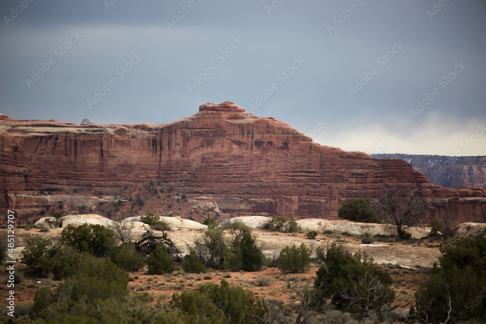 Western Landscape with Stone Formations