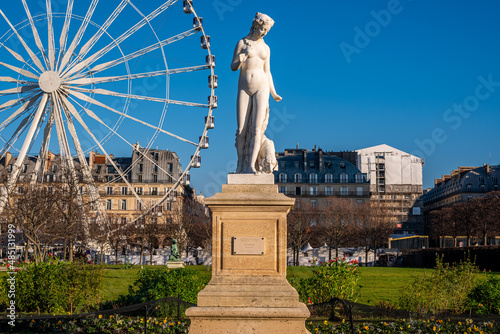 Obraz na płótnie Balade à Paris w salonie