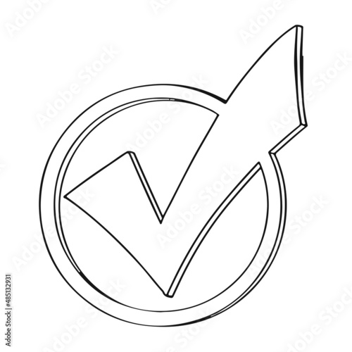 green consent, super check mark