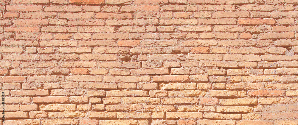 Fototapeta premium Aged brick wall texture