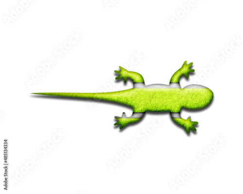 Lizard Gecko symbol tennis Cricket ball Icon optic yellow Logo illustration