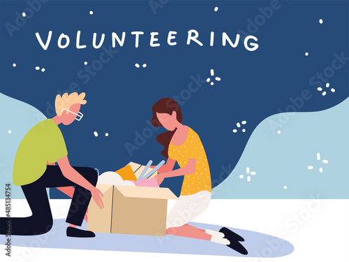 volunteer activist characters