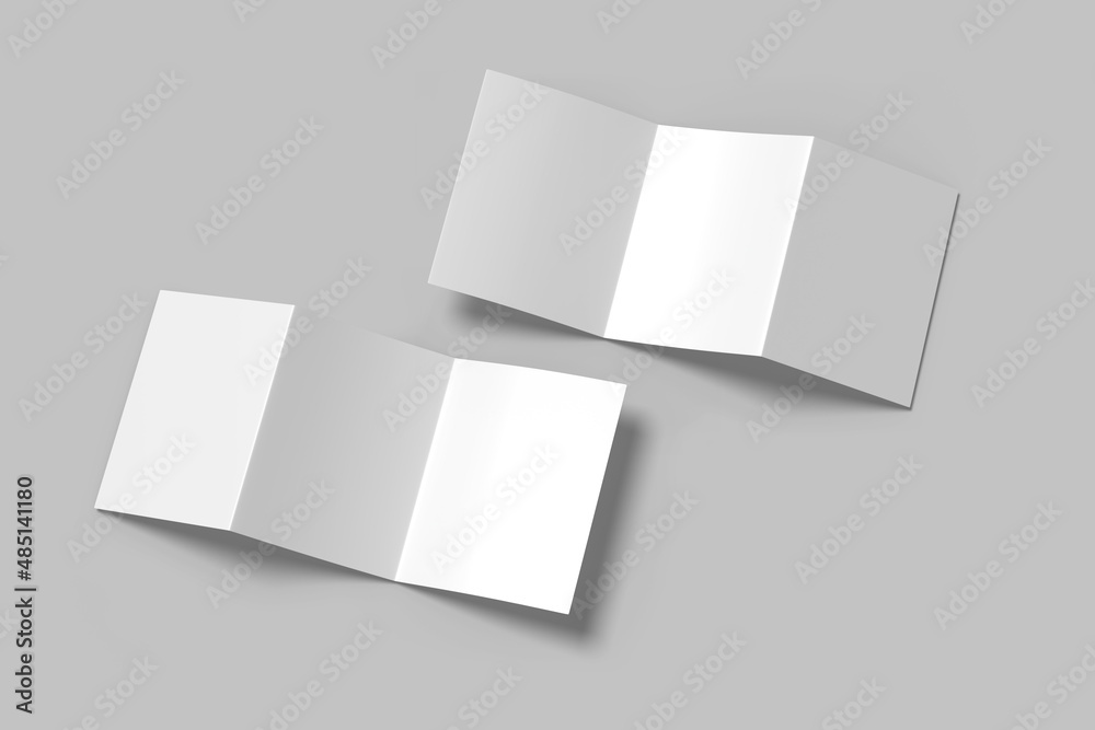 Tri-Fold A5 Brochure Mock-up Tri-Fold A5 Brochure Mock-up