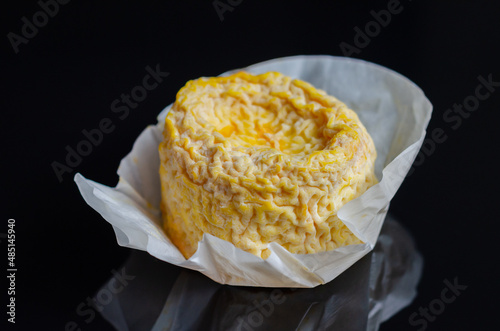 Langres, French soft cheese from the plateau of Langres in the region of Champagne-Ardenne photo