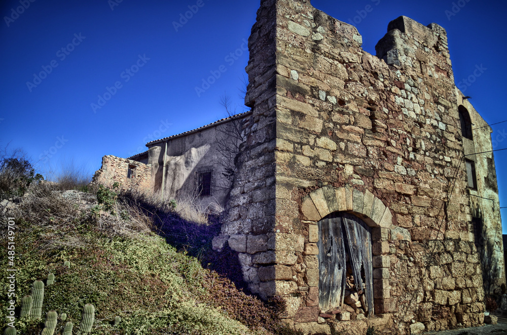 castillo en ruinas