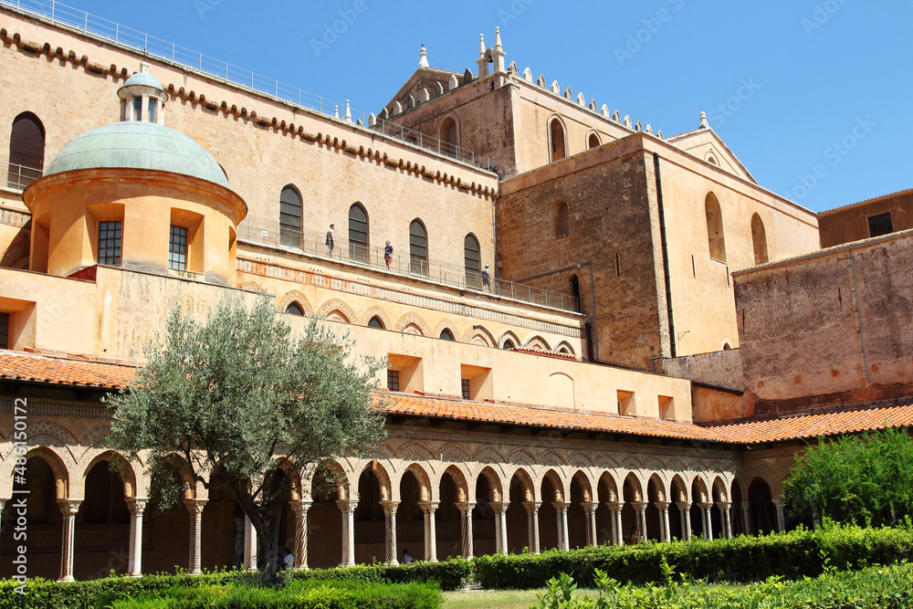 Cathedral of Monreale, Sicily, Italy.