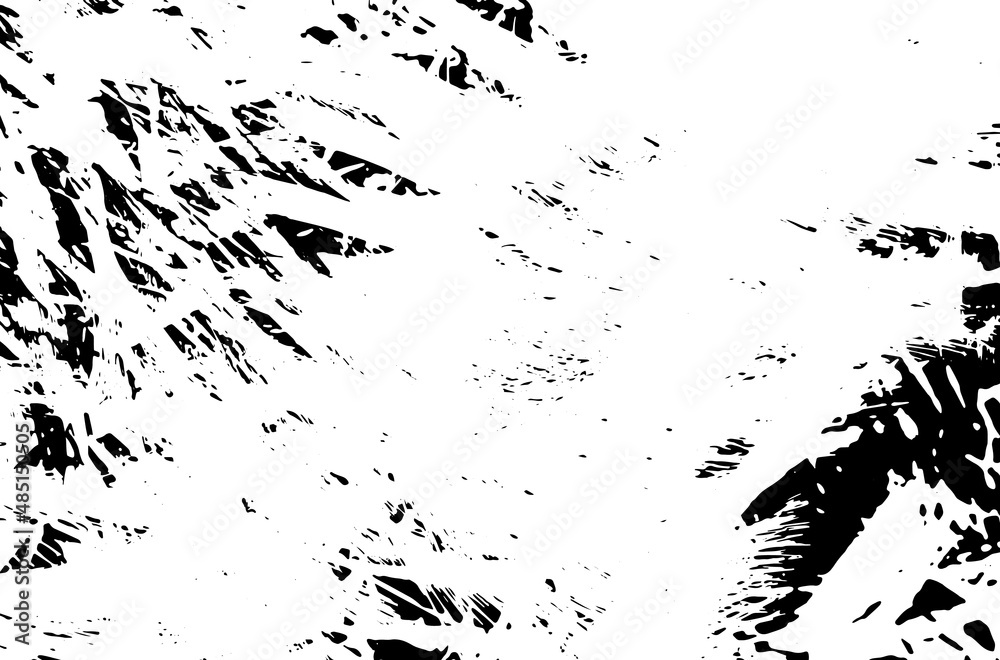 Rustic grunge vector texture with grain and stains. Abstract noise background. Weathered surface. Dirty and damaged. Detailed rough backdrop. Vector graphic illustration with transparent white. EPS10.