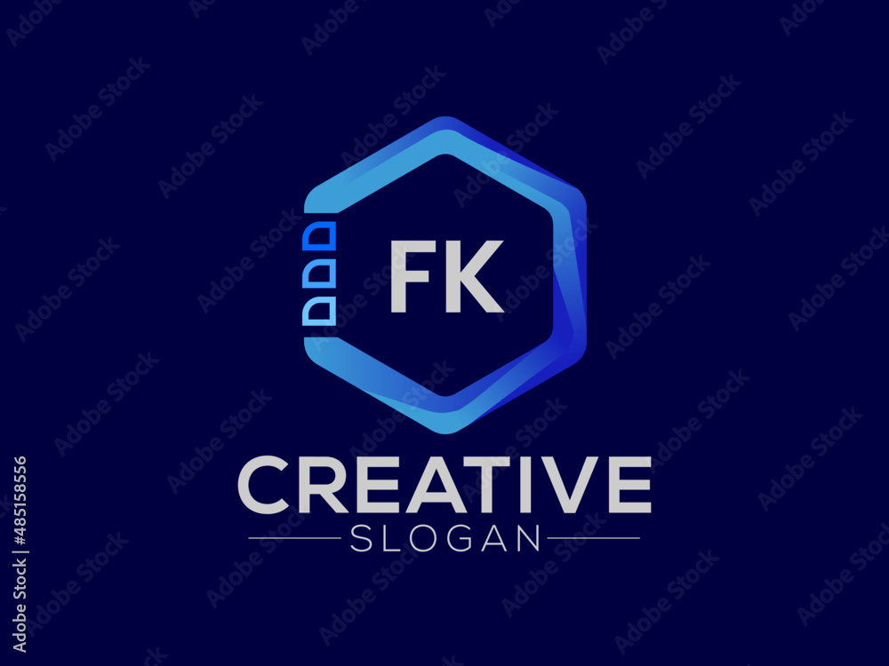 Fk Logo, Fk Letter Logo Design, Fk Minimal Logo, Fk Shield Logo, Fk 