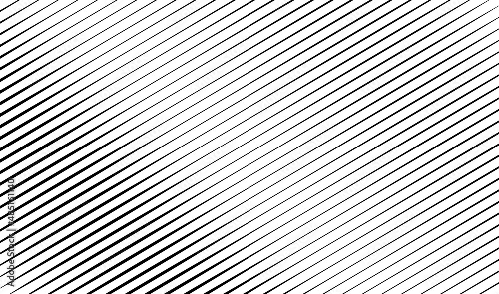 Diagonal, oblique, slanting lines, stripes geometric vector pattern, texture and background - obrazy, fototapety, plakaty 