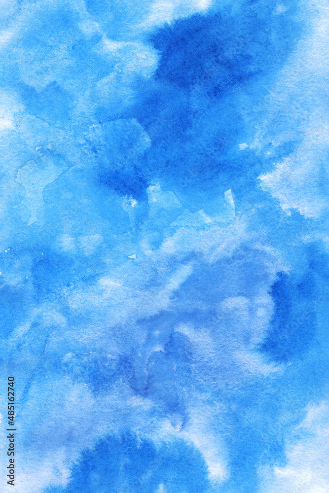 blue winter watercolor texture background blue winter watercolor texture background