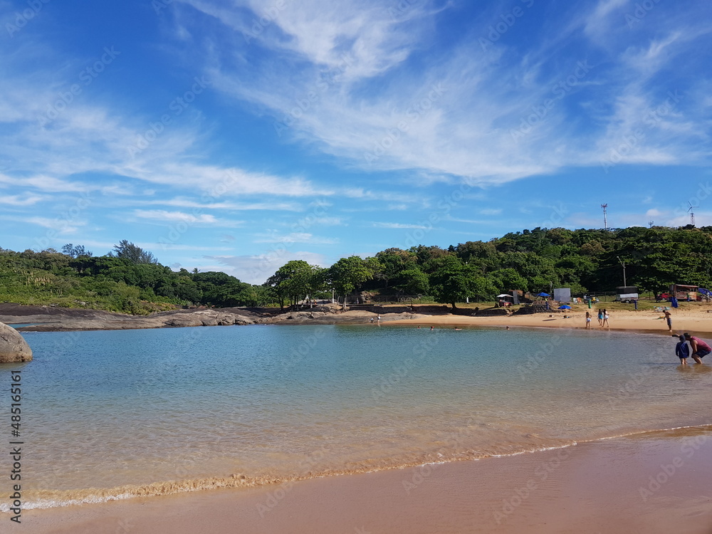 Setiba's beach, Guarapari, Espírito Santo, Brasil