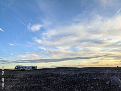 DC 3 plane wreckage in Iceland