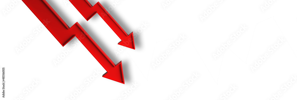 Econimical crisis concept. Spread in the world, economy is down. 3d illustration Econimical crisis concept. Spread in the world, economy is down. 3d illustration