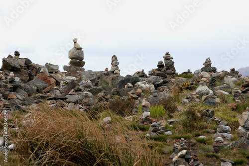 Wallpaper Mural Scotland roadside rock stacks, with dog. Torontodigital.ca