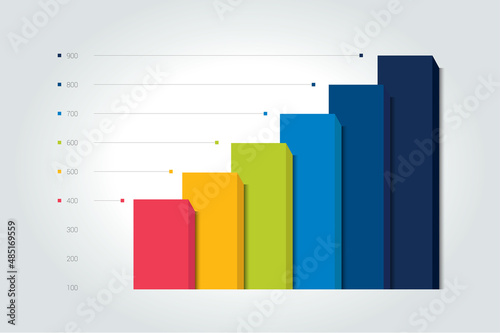 Chart, column graph, infographic element.