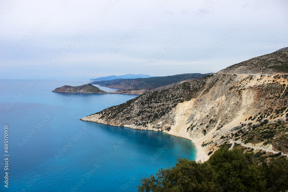 Myrtos beach